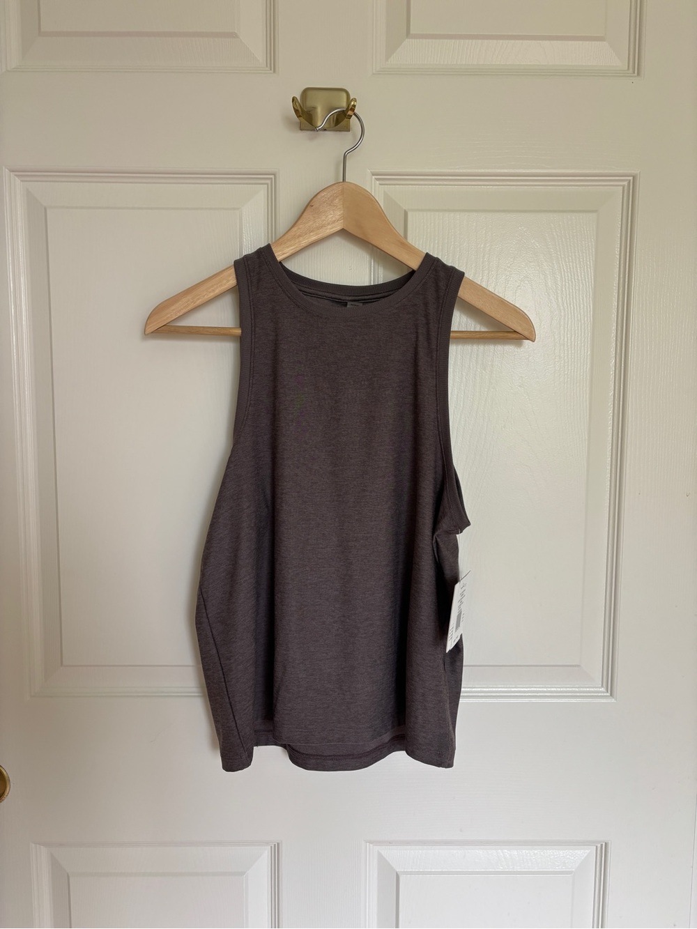 Beyond Yoga Featherweight Rebalance Tank Soft Umber Heather XS NWT